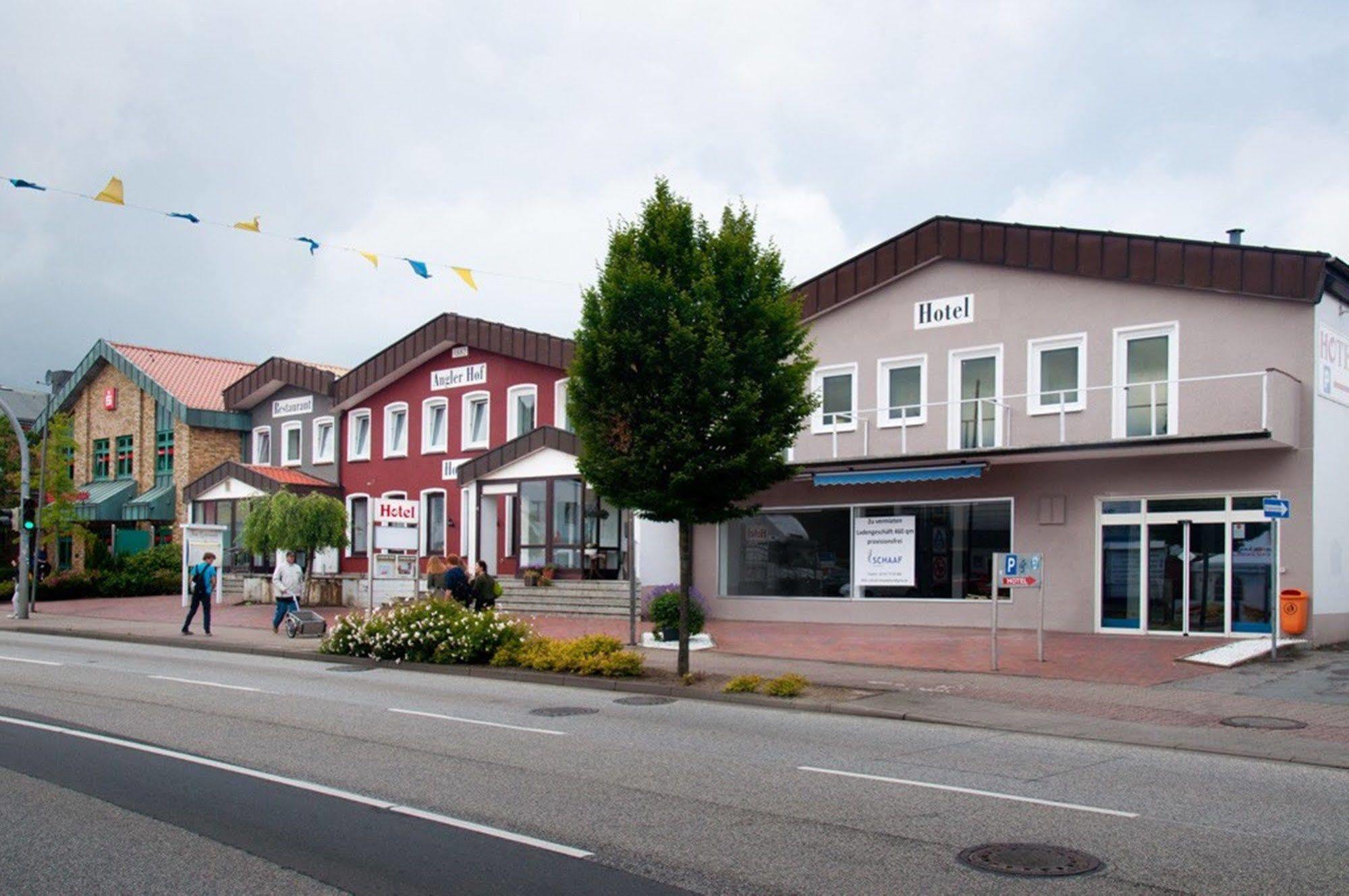 Hotel Angler Hof Süderbrarup Exterior foto