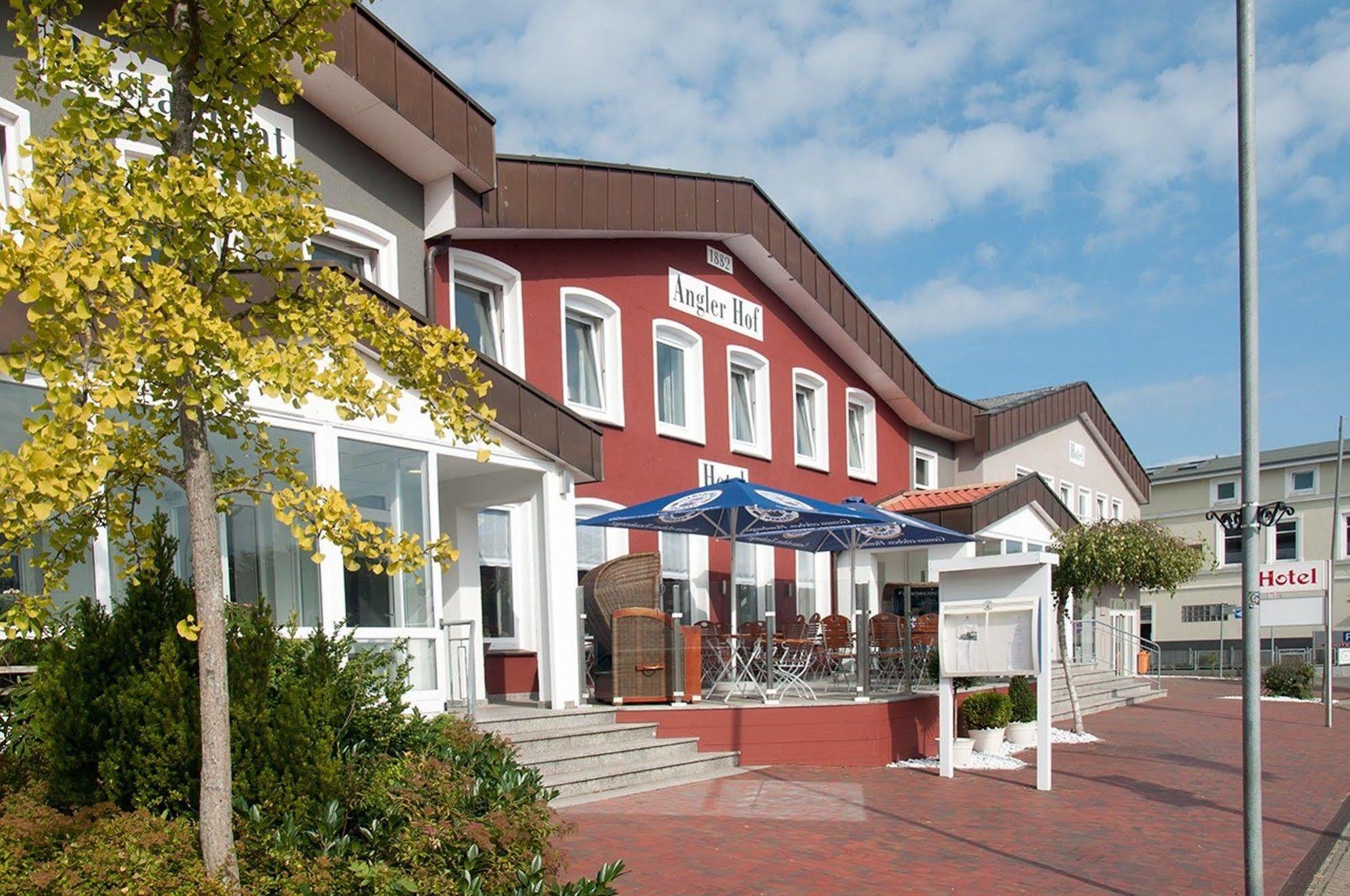 Hotel Angler Hof Süderbrarup Exterior foto